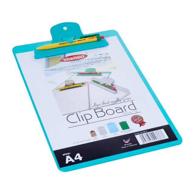 Yosogo A4 Clip Board CB330P Shopee Malaysia