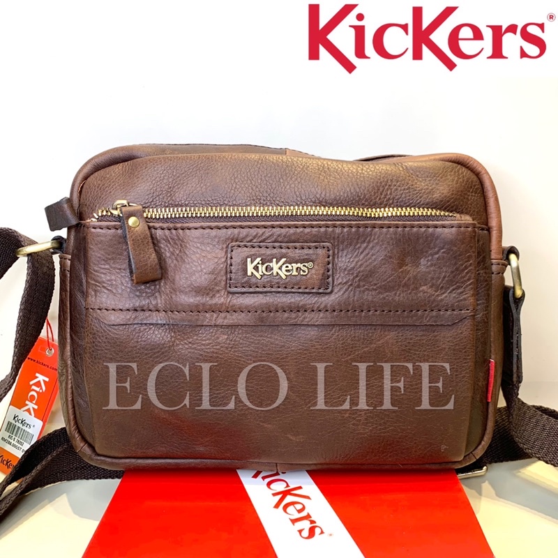 Kickers Sling Bag Genuine Leather 100 Original (KICS 78262) Shopee