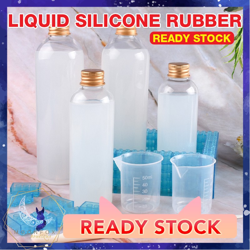[ 200g/500g ] Silicone Molds Making Kit Liquid Translucent Silicone