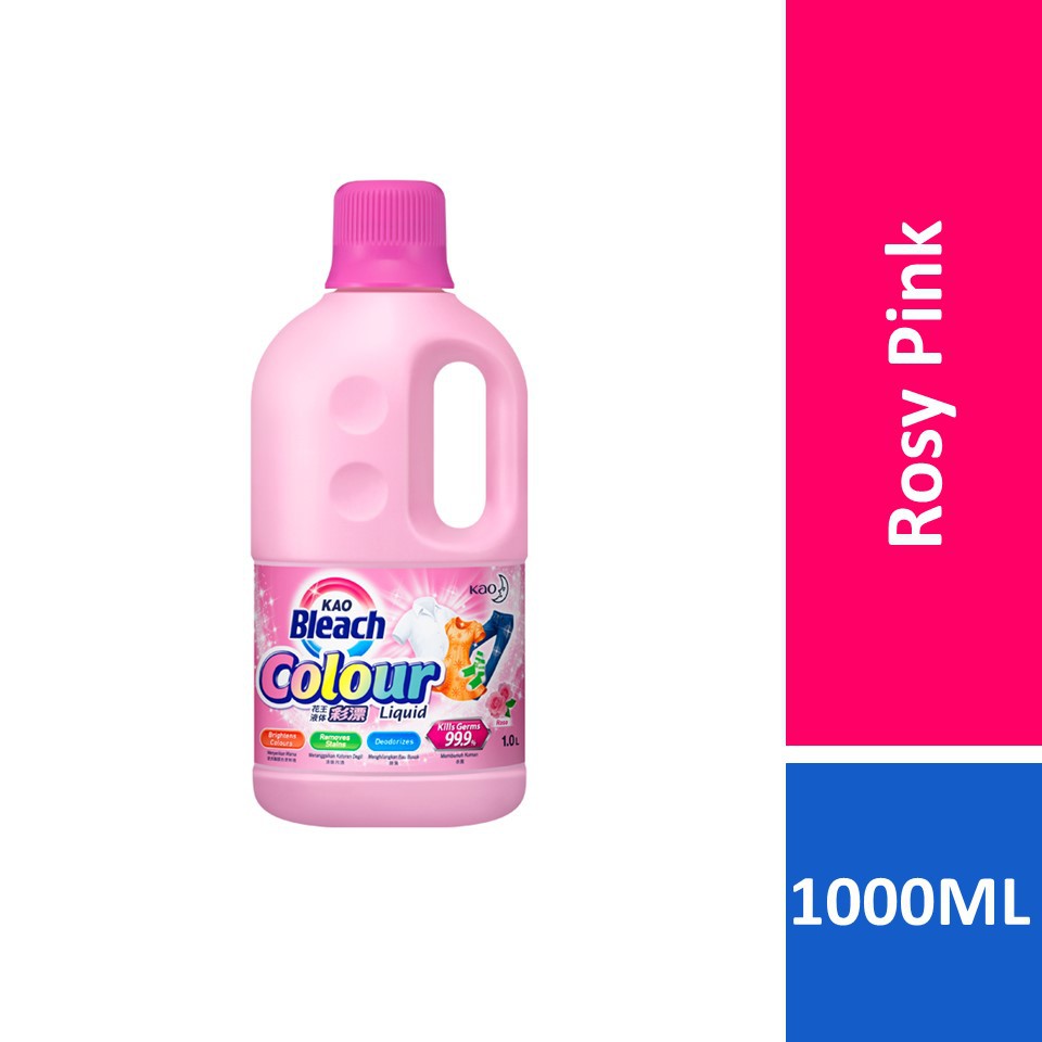 Kao Bleach Haiter Colour Liquid Rosy Pink 1000ml Shopee Malaysia