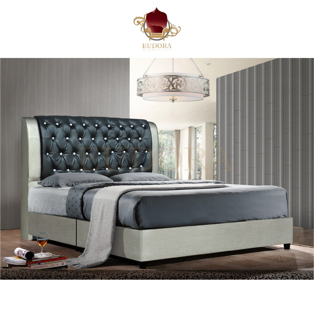 Eudora Divan Bed frame (Katil Divan) Queen / King / Single / Super