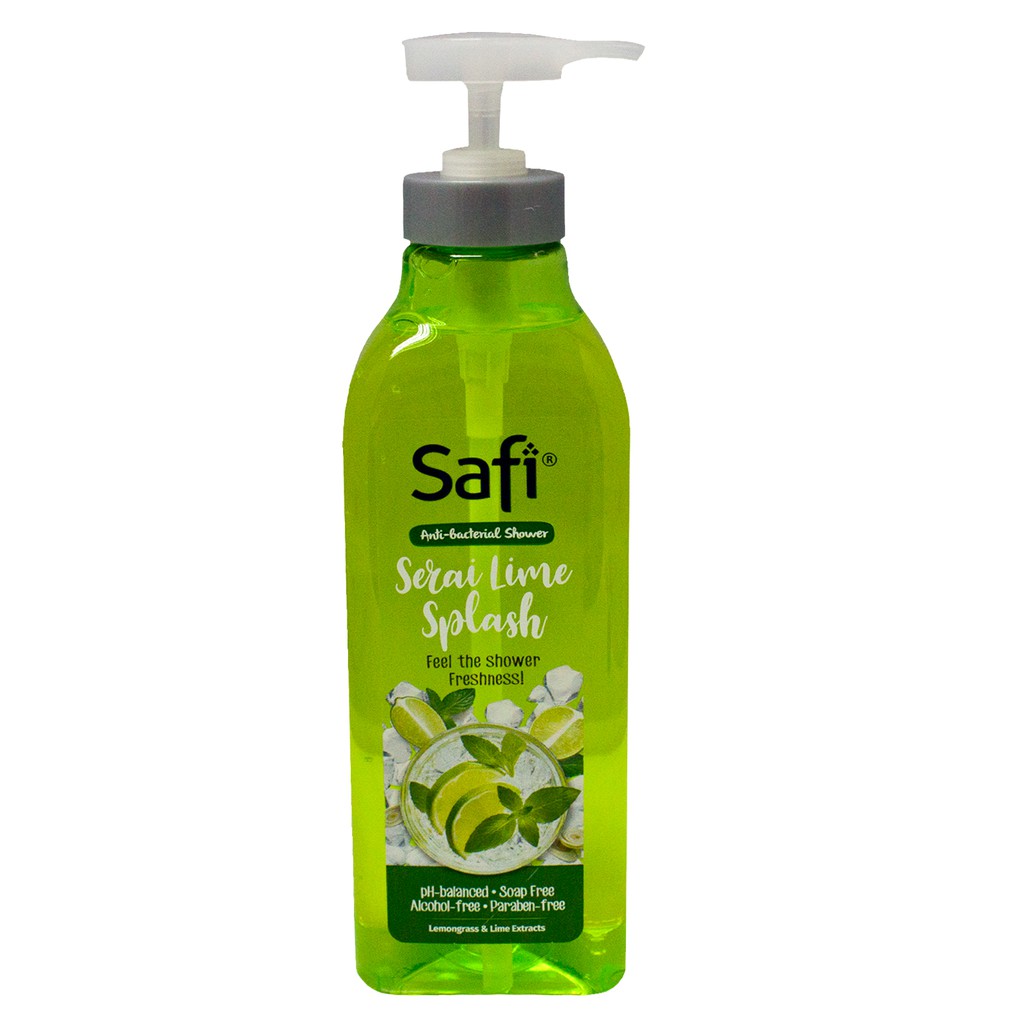 Safi AntiBac Body Wash (1kg) 4 Scents Serai Lime Splash New PGMall