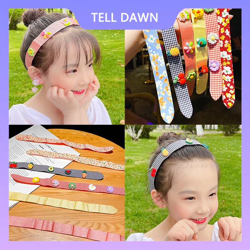 TELL DAWN Velcro Hair Accessories Hair bands Baby Headband Hairpin