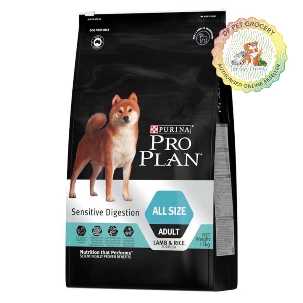 Pro Plan Sensitive Digestion Lamb & Rice All Size Adult 12kg Shopee Malaysia