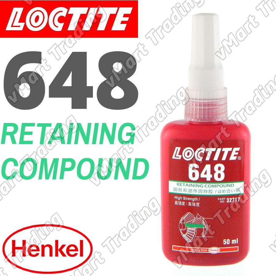 LOCTITE 648 Retaining Compound [50ml] Shopee Malaysia
