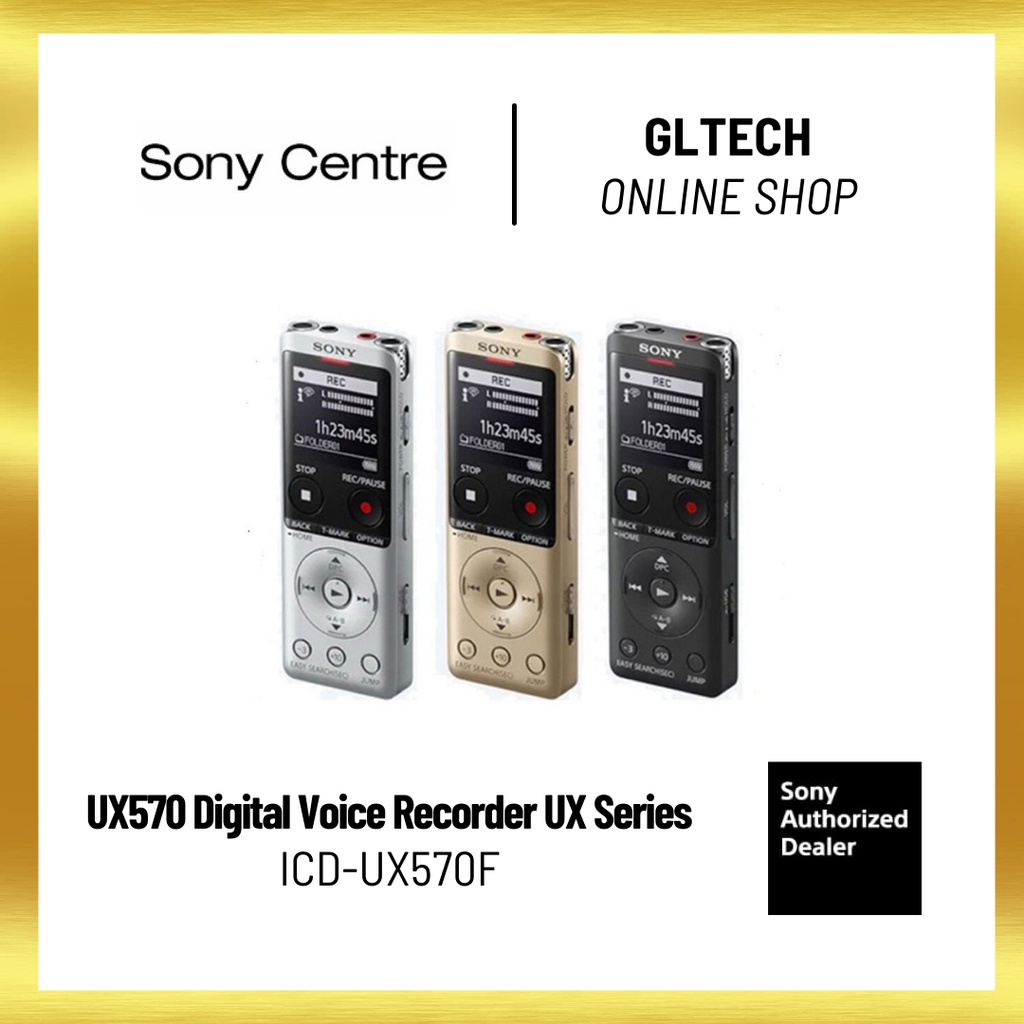 Sony [ICDUX570] UX570 Digital Voice Recorder UX Series Shopee Malaysia