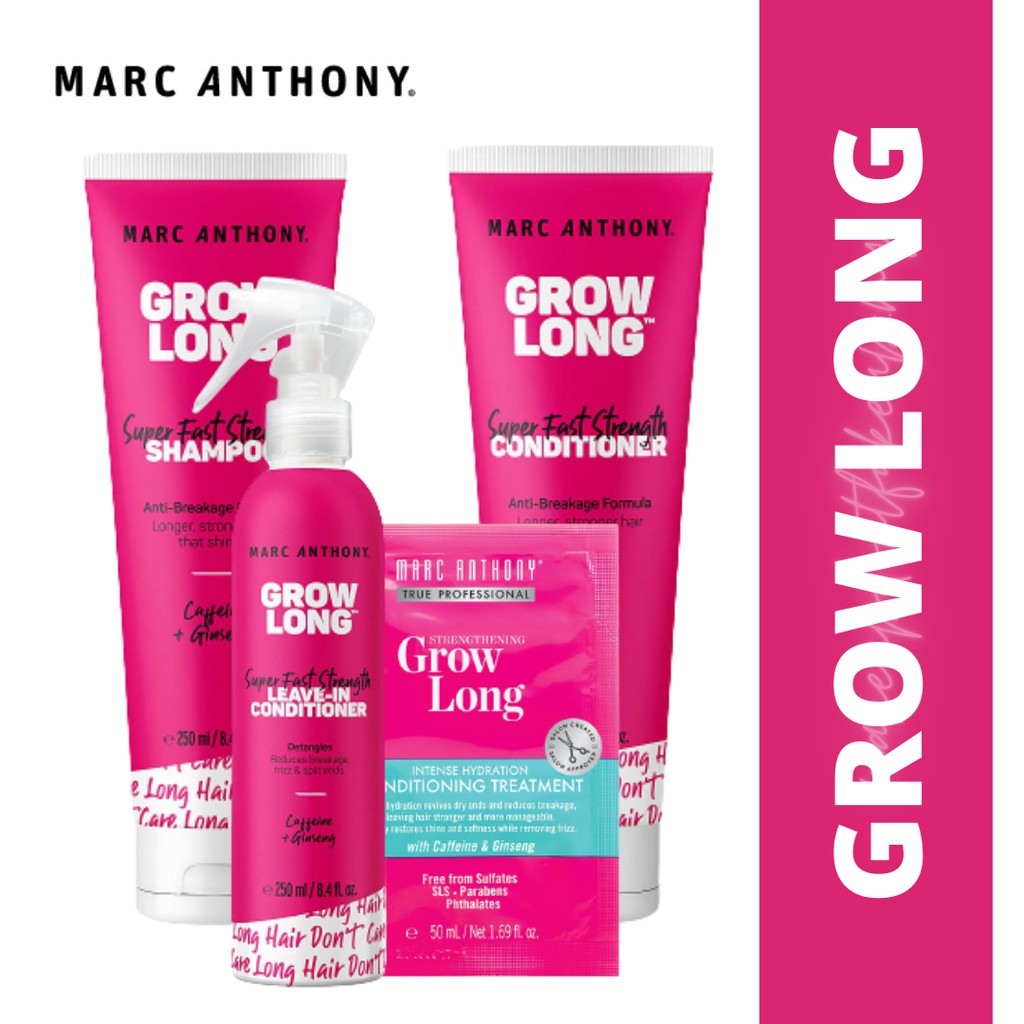 [READYSTOCK] Marc Anthony Strengthening Grow Long Shampoo/Conditioner
