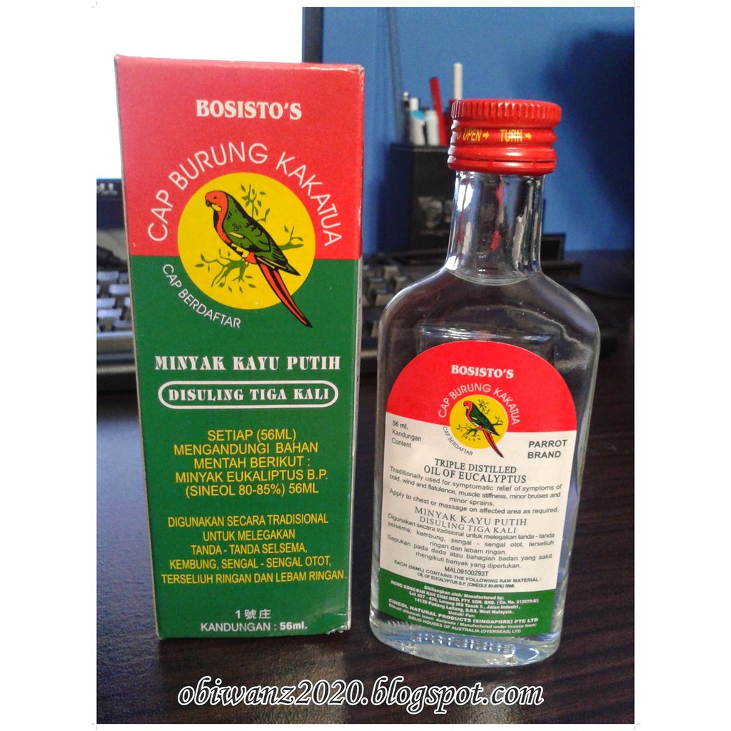 Parrot Brand Oil of Eucalyptus 56ML Shopee Malaysia