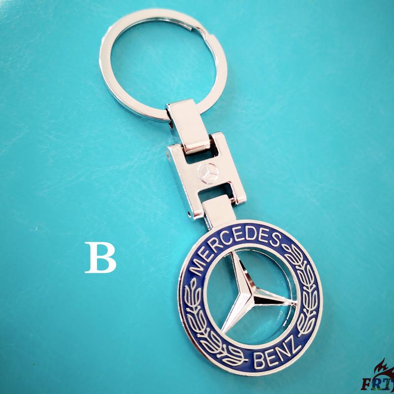 Ready Stock Benz Keychains MercedesBenz Car Metal Keychain Keyring