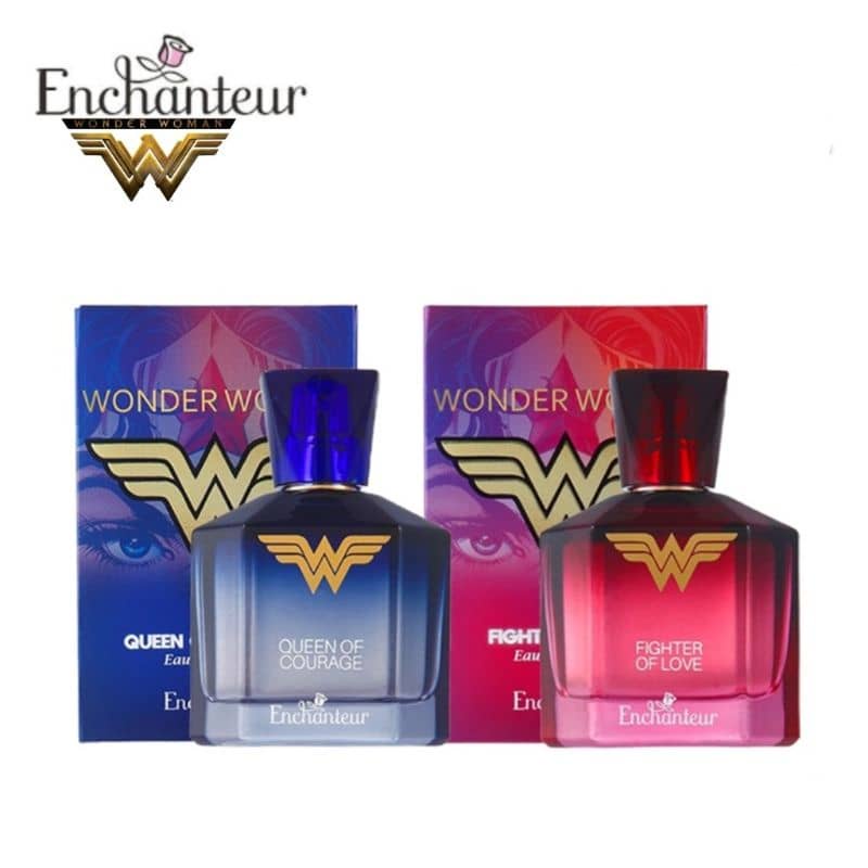 Enchanteur Wonder Woman Perfume Edt 50ML Fighter Of Love Queen Of