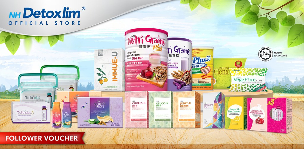 NH Detoxlim Official Store, Online Shop Shopee Malaysia