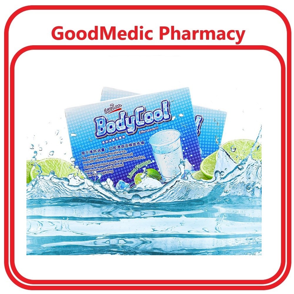 IceZon BodyCool Effervescent Lime Flavour 5s Halal (Ice Zone relives
