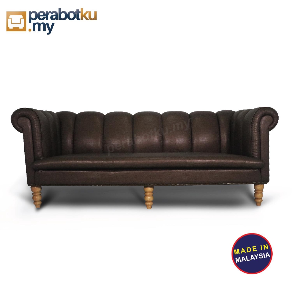 3 SEATER MODERN CHESTERFIELD SOFA / CLASSIC PREMIUM WESTERN DESIGN
