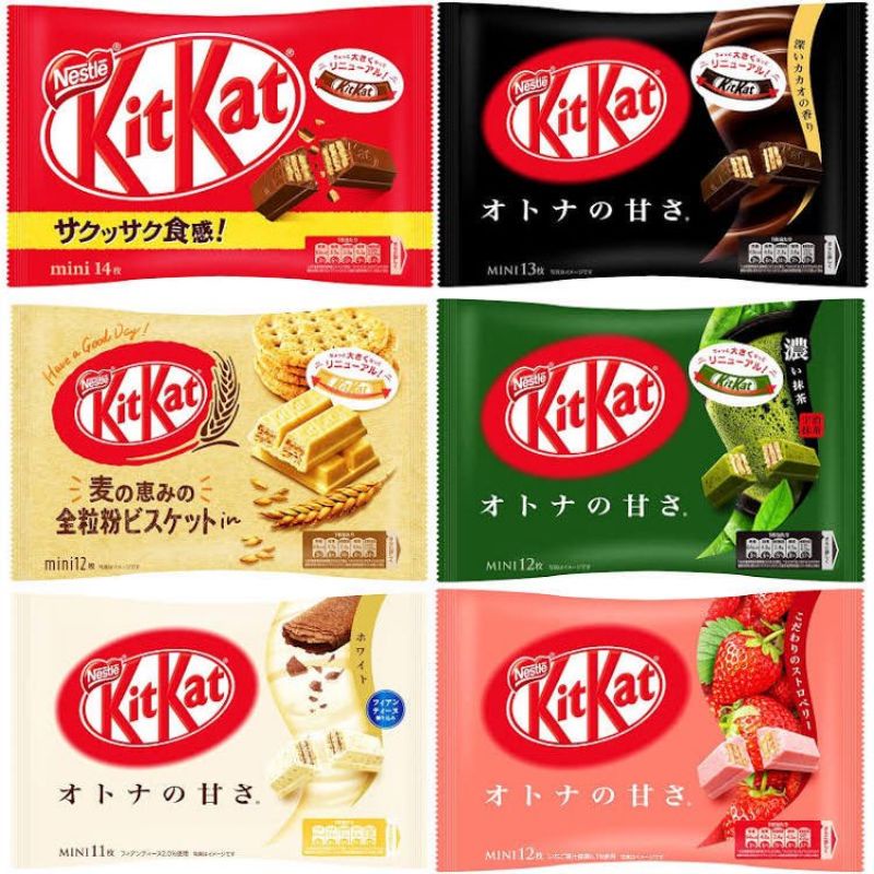 Nestle Japan KitKat Mini [Japan Limited] Dark Chocolate Strawberry