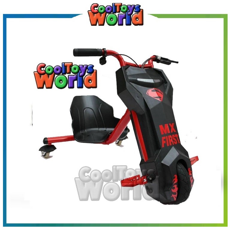 Adult/Kids/Children Ride On 3 Wheel Electric Drift Bike Drifting Scooter Shopee Malaysia