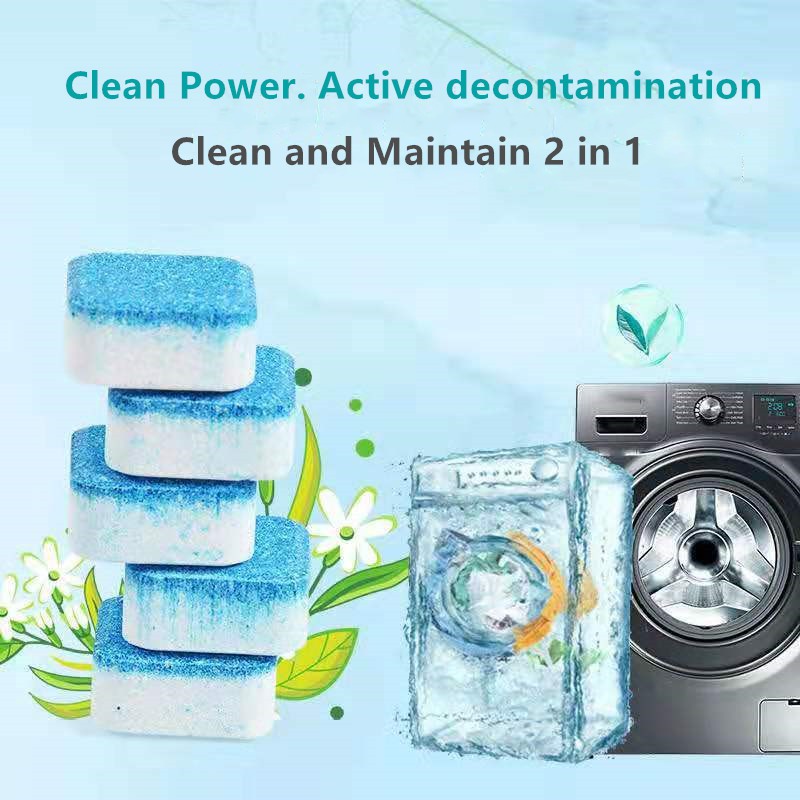Washing Machine Tank Cleaning Agent Cleaner Effervescent Tablet
