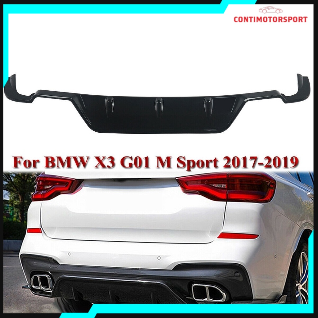 BMW X3 G01 3D STYLE REAR DIFFUSER M SPORT DIFFUSER LIP M PERFORMANCE