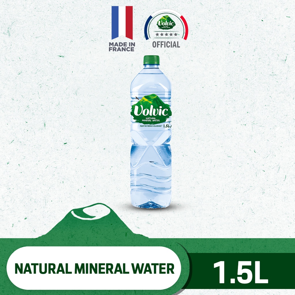 Volvic Natural Mineral Water (1.5L) Shopee Malaysia