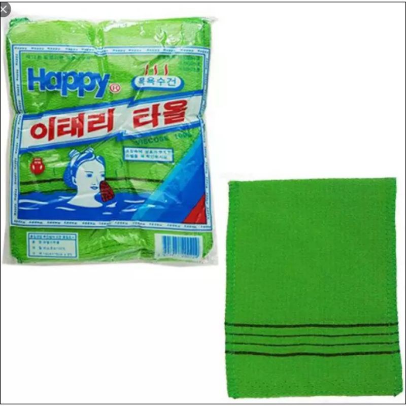 Korean Italy Exfoliating Washcloth (ready stock) Shopee Malaysia