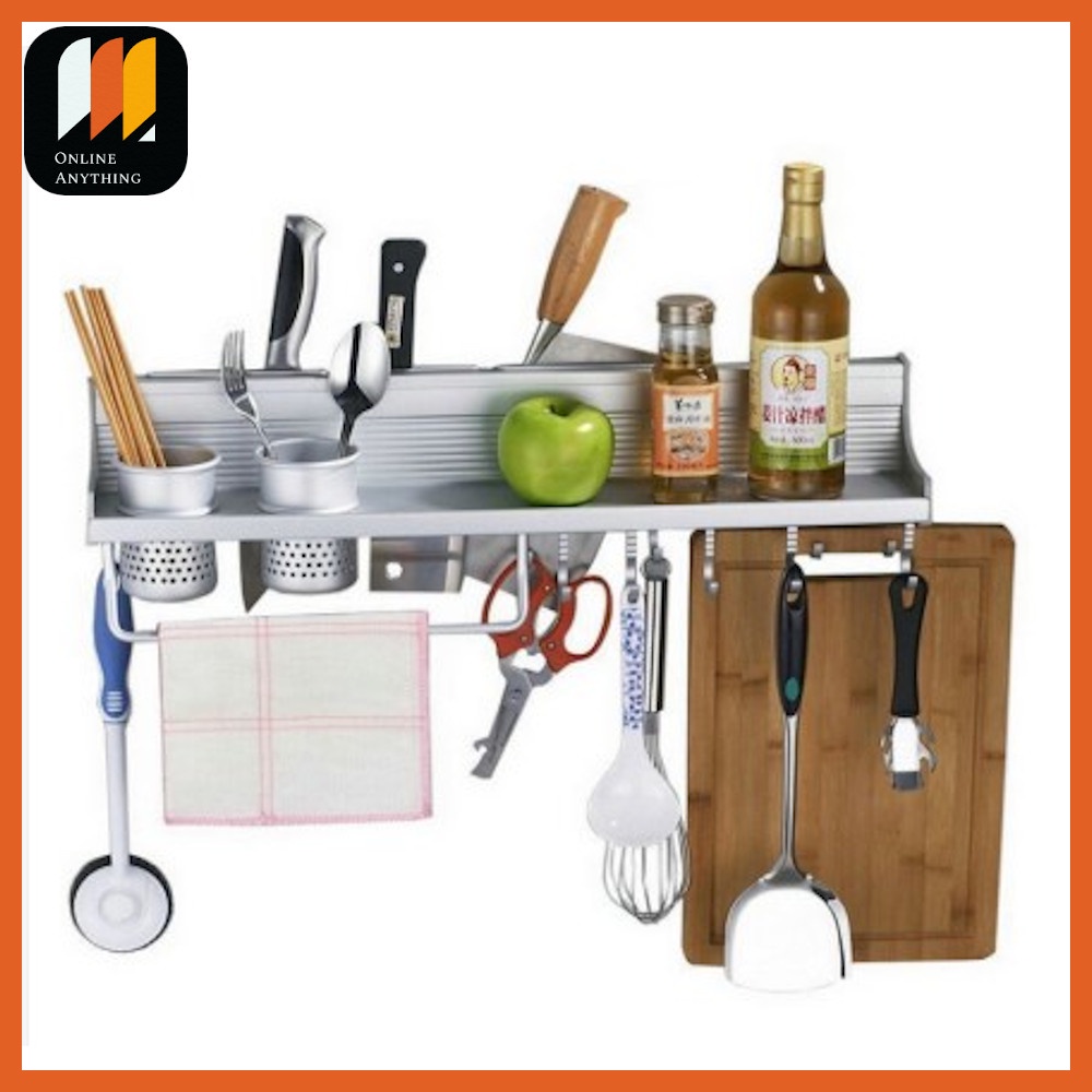 OA MultiPurpose Space Aluminium Kitchen Storage Rack (60CM) Shopee