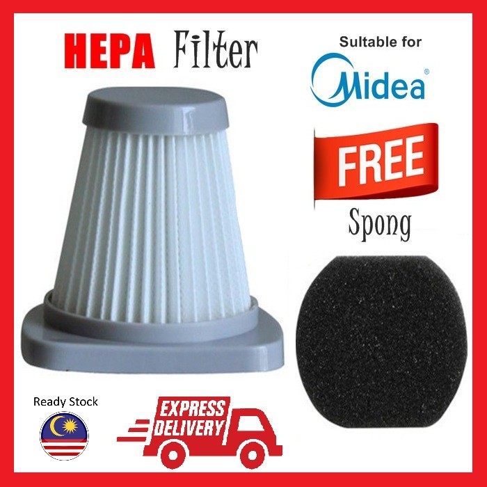 READY STOK Replacement HEPA Filter For Midea Sc861 Sc861A Vacuum