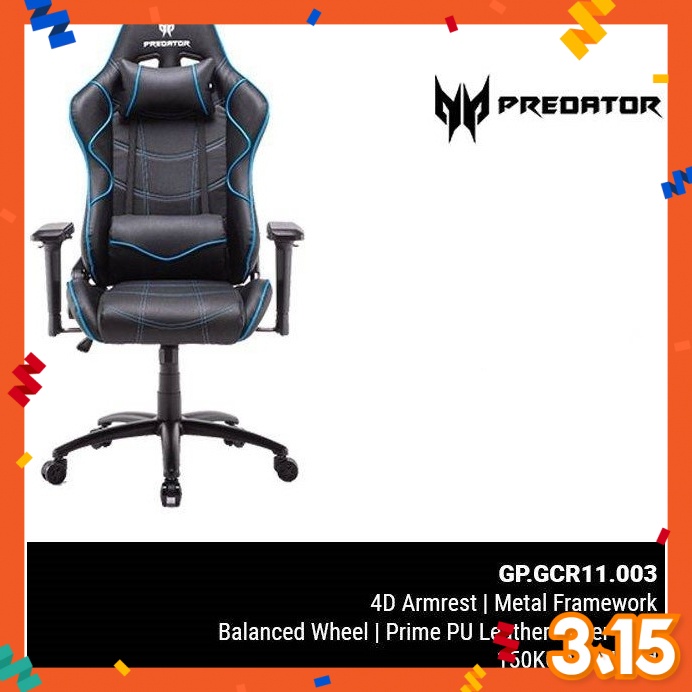 ACER PREDATOR GAMING CHAIR Shopee Malaysia