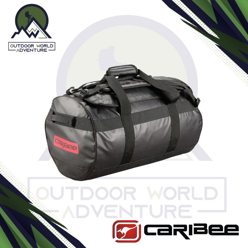 Caribee Kokoda 90L Duffel Travel Bag Black Shopee Malaysia