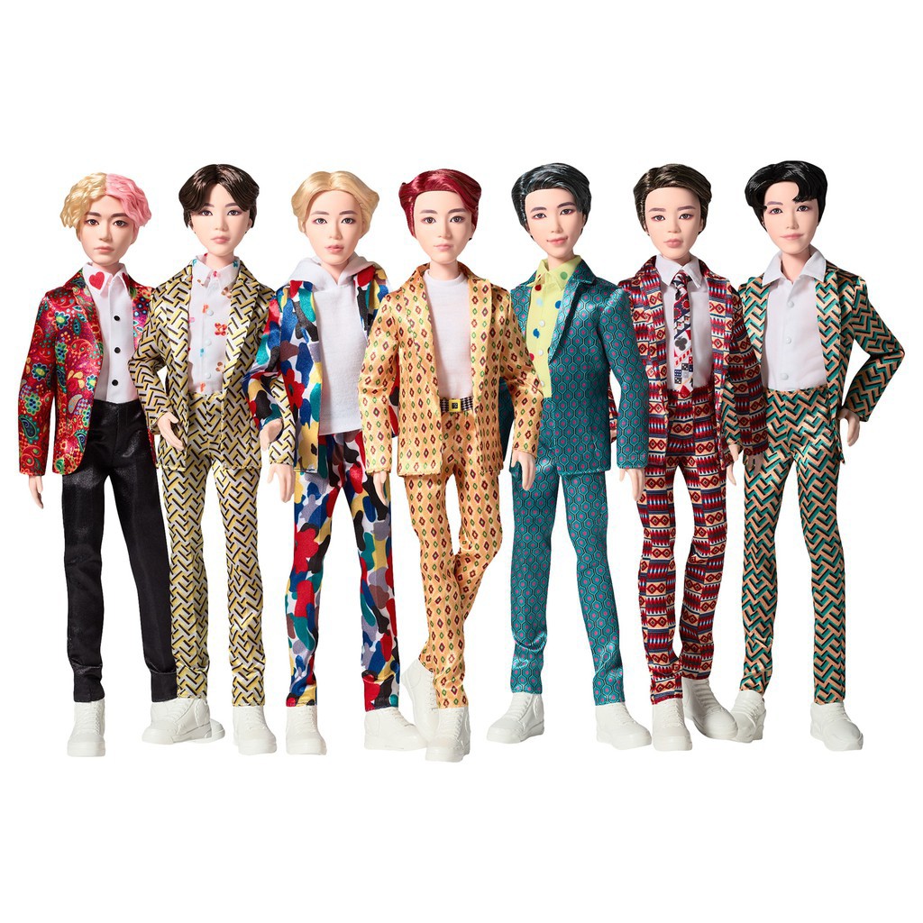 BTS DOLLS ALL COMPLETE 7 FIGURES By Mattel Shopee Malaysia
