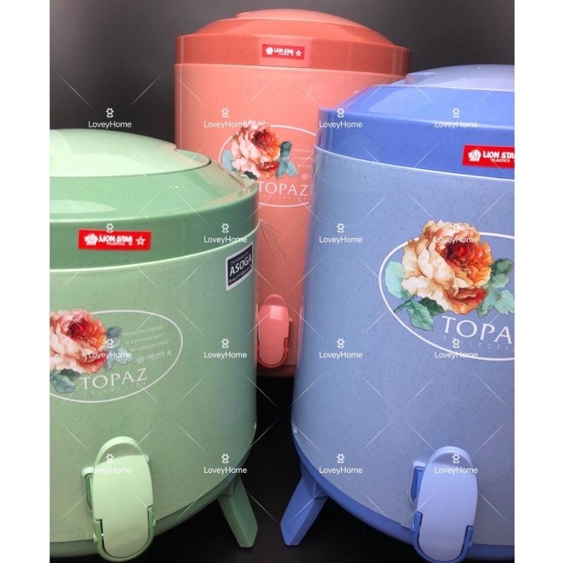 Lion Star Sahara Drink Jar Hot & Cold Water Dispenser Thermos Jug Tong