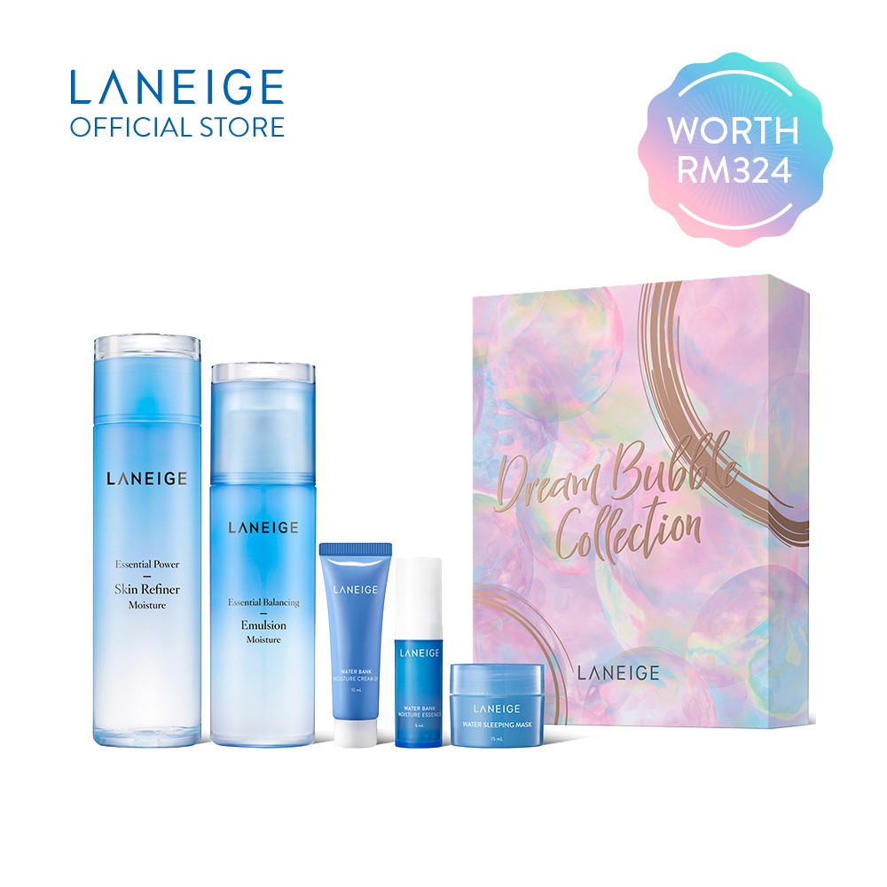 Laneige Basic Duo Moisture Set [Holiday Collection] Shopee Malaysia