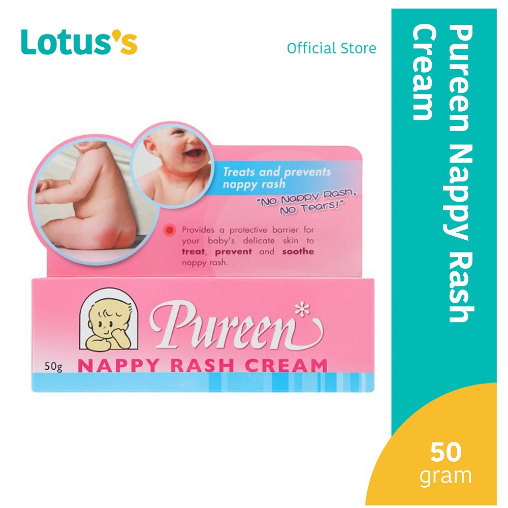 Pureen Nappy Rash Cream 50g Shopee Malaysia