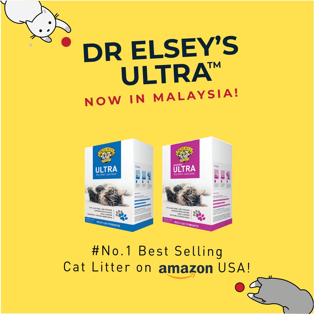 Dr Elsey's Ultra Premium Clumping Cat Litter 9.08kg Shopee Malaysia