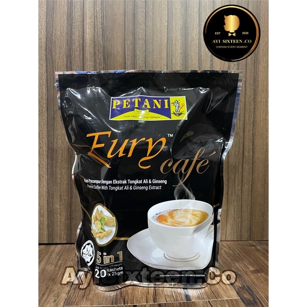 (100 ORIGINAL ) Eury Cafe Tongkat Ali Ginseng 5 in 1 Petani Shopee Malaysia