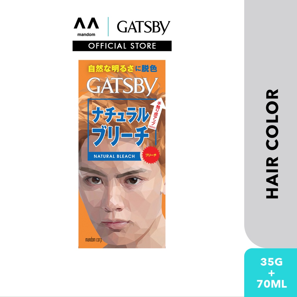 GATSBY Natural Bleach 35g + 70ml (hair color, hair dye, hair bleach