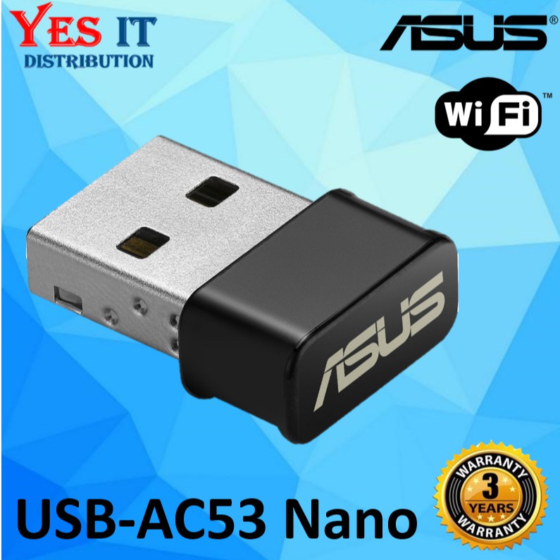 ASUS USB AC53 Nano AC1200 Dual-band USB Wi-Fi Adapter__[USB-AC53-NANO