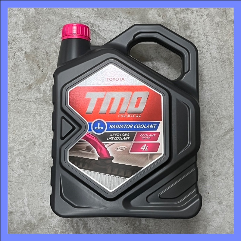 TOYOTA TMO CHEMICAL RADIATOR COOLANT PINK SUPER LONG LIFE COOLANT 4L