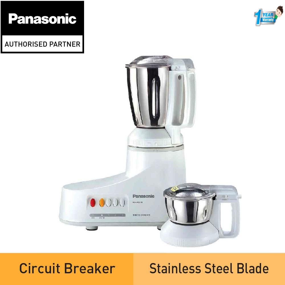 PANASONIC MXAC210 MIXER GRINDER (1000W) 1.0L MXAC210SWUA Shopee