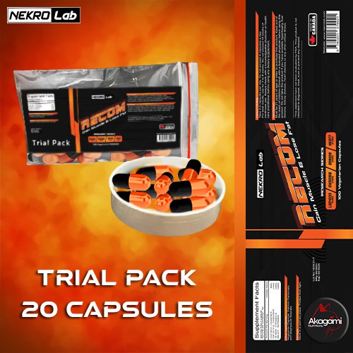 SARMS 4in1 TRIAL PACK (20 CAPSULES) Nekro Lab [LGD4033 + GW501516