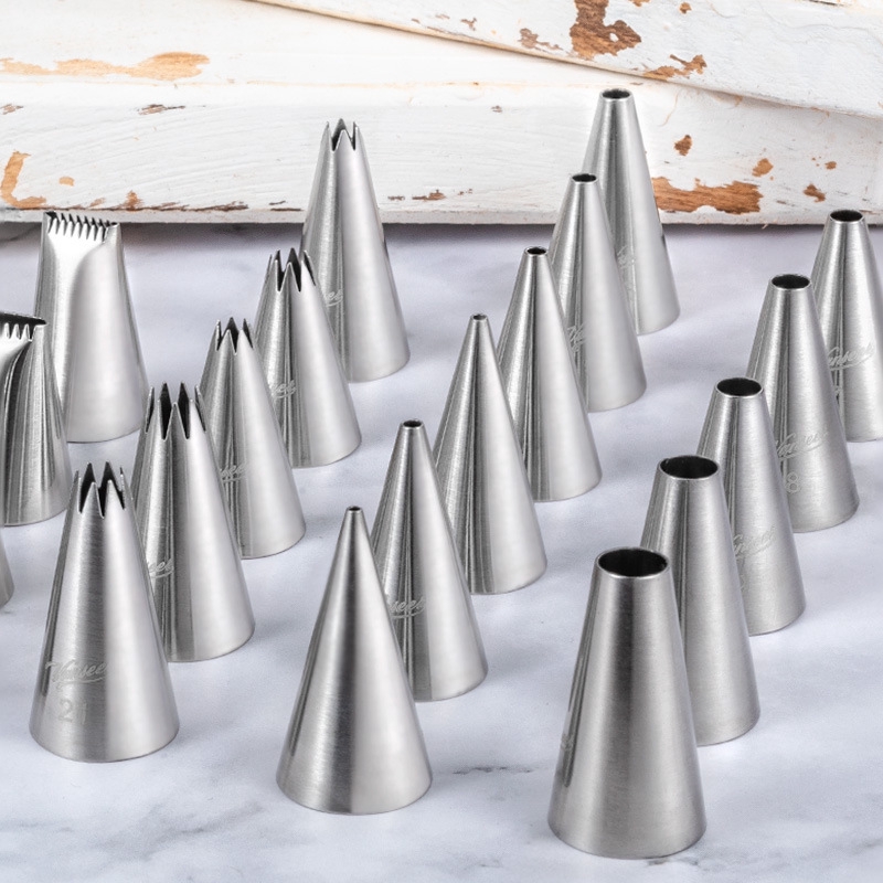 39 Types Stainless Steel Icing Piping Nozzles Pastry Tip Cake Baking