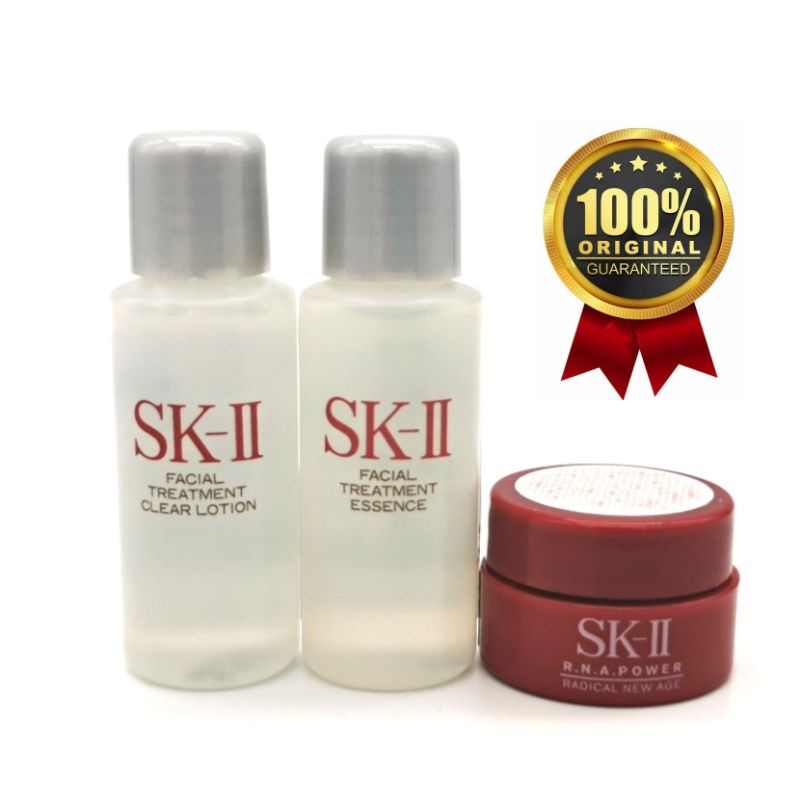SKII Skin care mini set TREATMENT ESSENCE 10ML,CLEAR LOTION 10ML