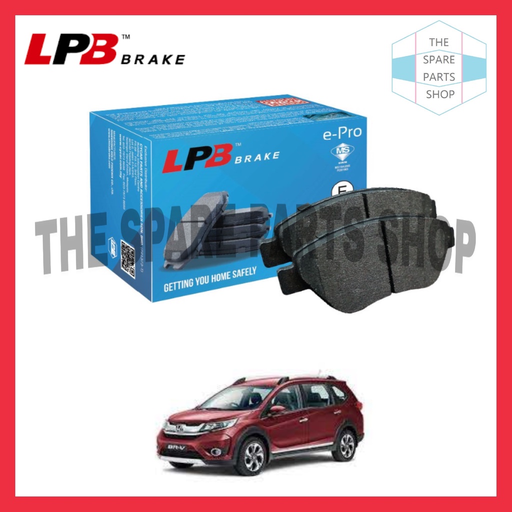 HONDA BRV 1.5 2017 FRONT LPB DISC BRAKE PAD (A18150) Shopee Malaysia