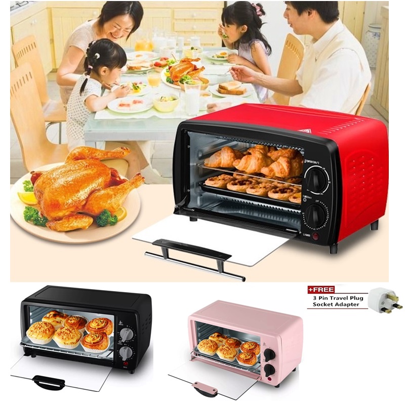 9/12L Toaster Oven Electric Oven Home Mini Baking Oven Modern Toaster