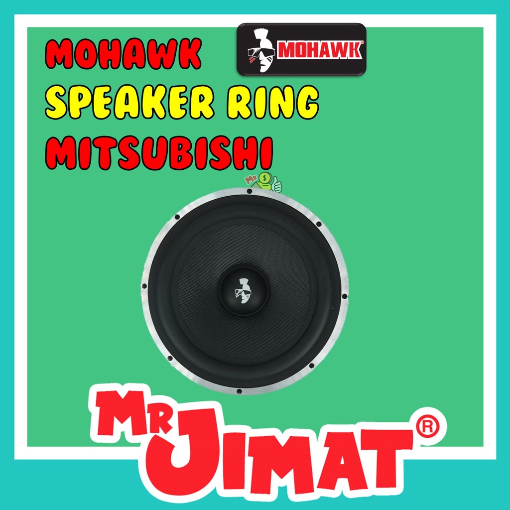 MOHAWK Car Audio Accessories 6.5 inch Speaker Ring for Mitsubishi