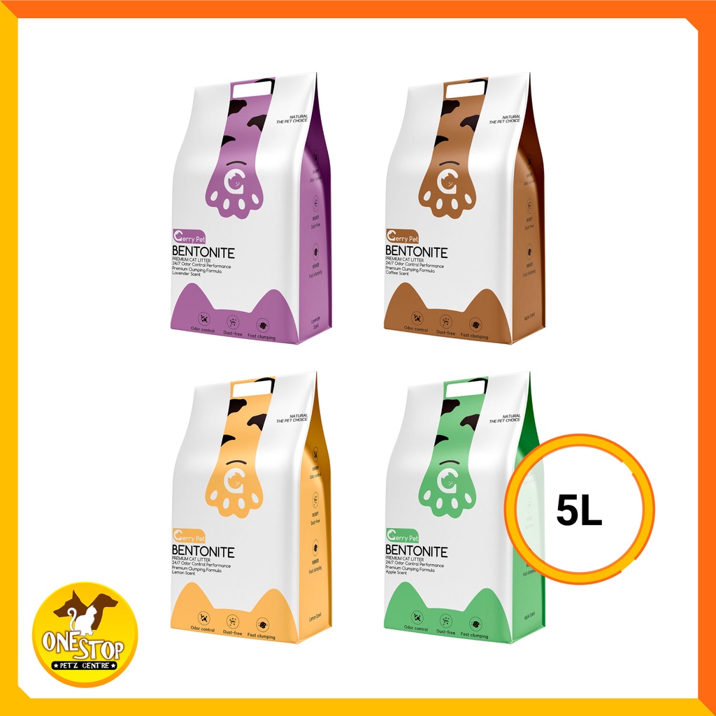 Gerry Pets Bentonite Premium Cat Litter 5L Shopee Malaysia