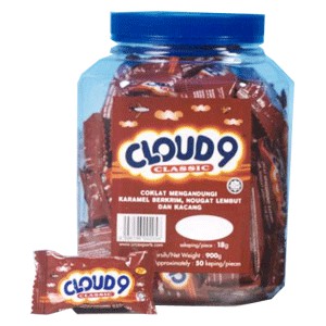 60Pcs Cloud 9 Classic Chocolate In Bottle | Shopee Malaysia