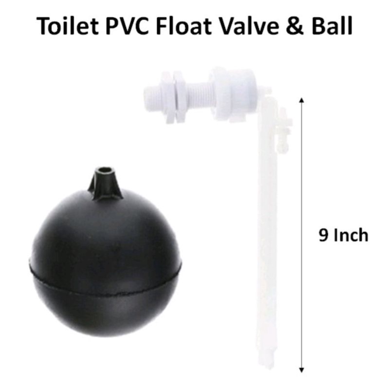 Toilet cistern side inlet float valve (5" / 6" / 7" / 9") (Can choose
