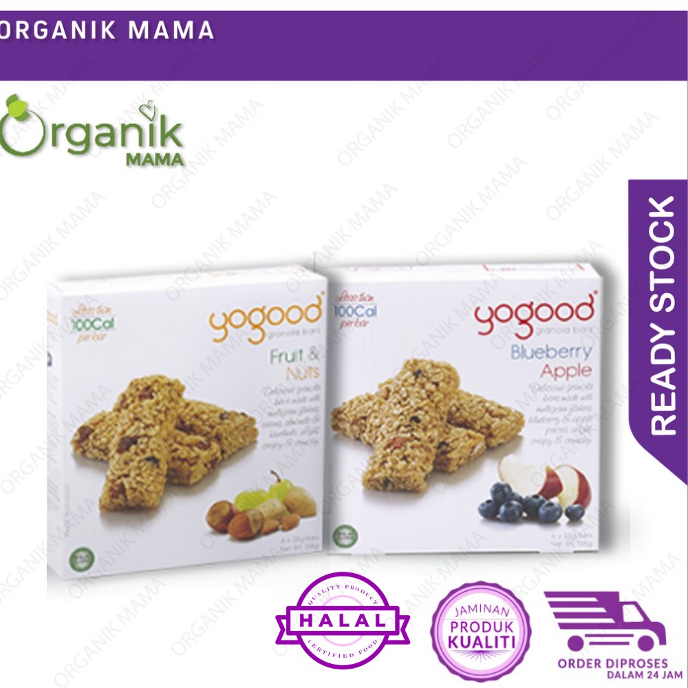 YOGOOD Granola Bars (138gm) [HALAL] Shopee Malaysia