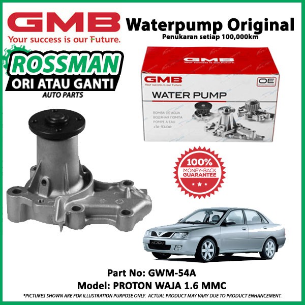 harga water pump kereta proton Phil Mathis