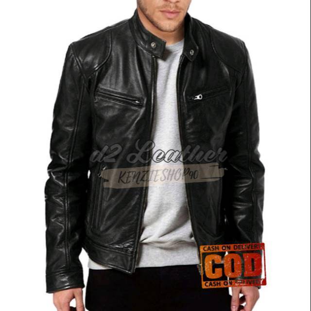 PRIA Ready To Send Genuine Leather jacket Men Original Elegant Leather