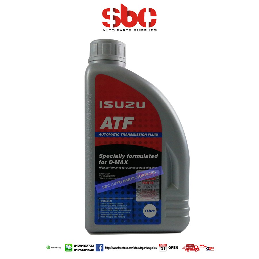 ISUZU AUTOMATIC TRANSMISSION FLUID 1 LITER Shopee Malaysia